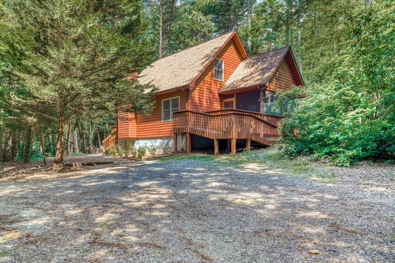Bearry Blissful Cabin Sautee Nacoochee Exteriör bild