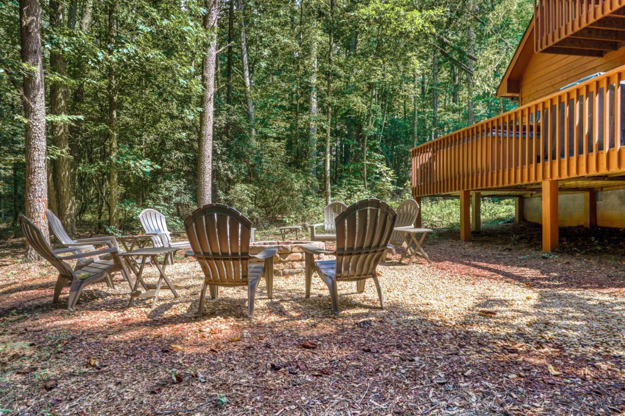 Bearry Blissful Cabin Sautee Nacoochee Exteriör bild