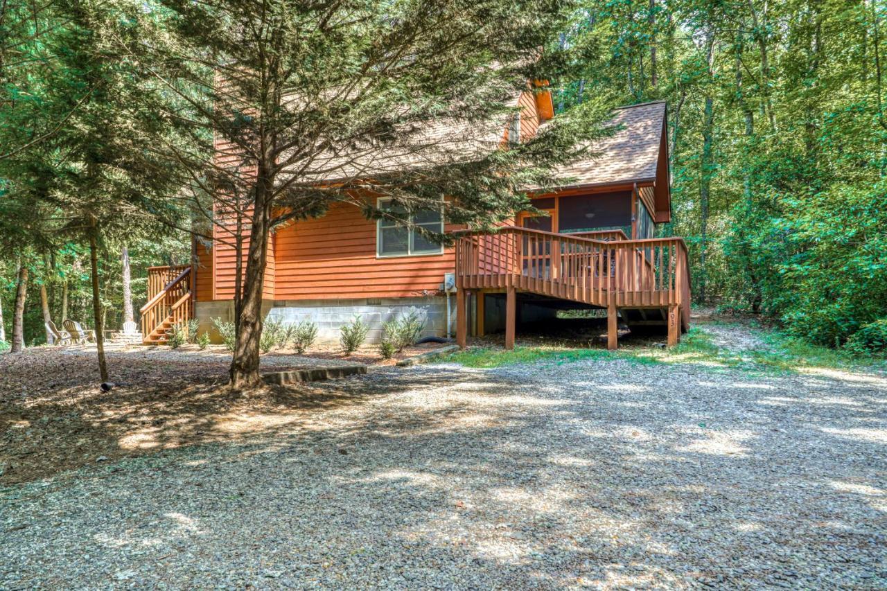 Bearry Blissful Cabin Sautee Nacoochee Exteriör bild